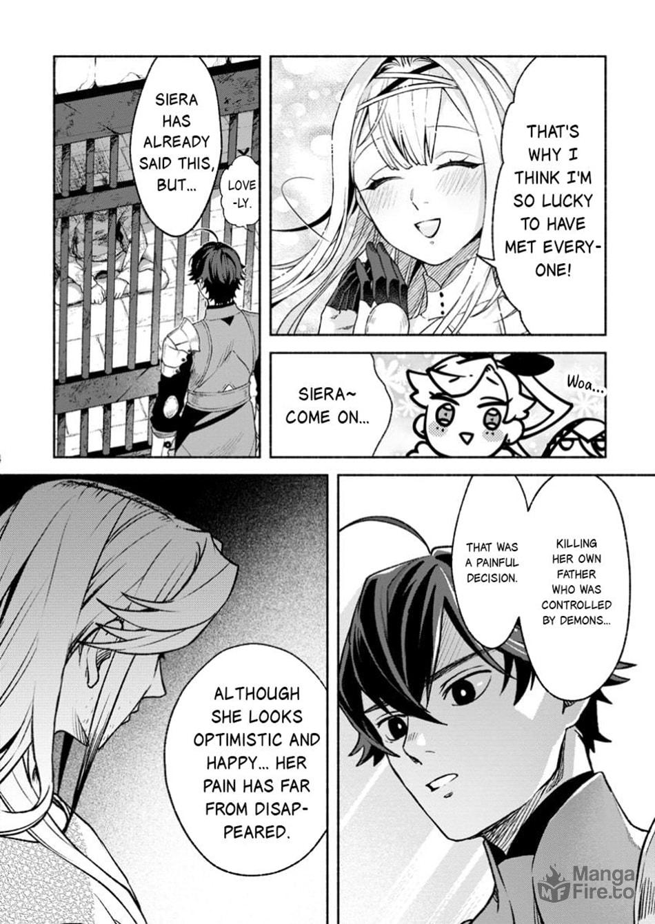 Sono Monban, Saikyou Nitsuki: Tsuihou Sareta Bougyo Ryoku 9999 no Senshi, Outo no Monban Toshite Musou Suru – Chapter 35 page 24