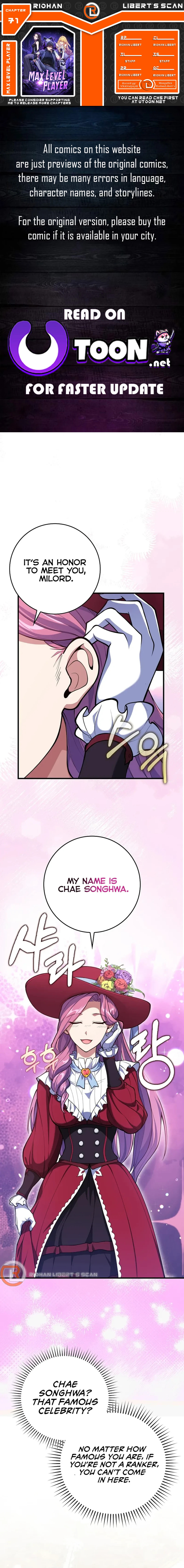 Max Talent Player – Chapter 71 page 0