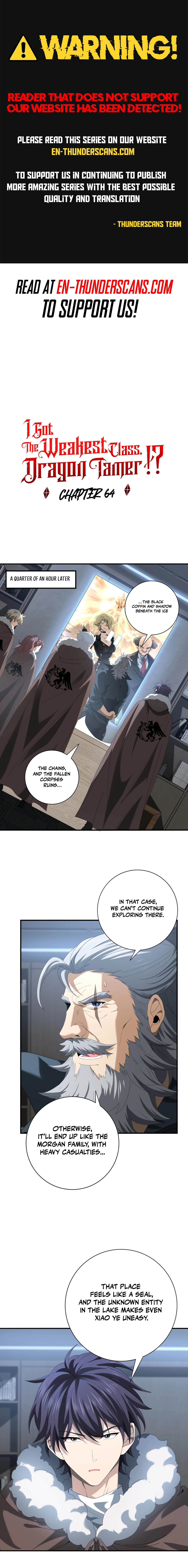 I Got the Weakest Class, Dragon Tamer!? – Chapter 64 page 0