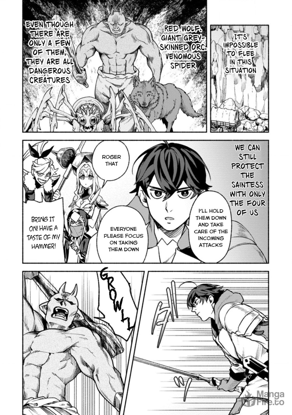 Sono Monban, Saikyou Nitsuki: Tsuihou Sareta Bougyo Ryoku 9999 no Senshi, Outo no Monban Toshite Musou Suru – Chapter 15 page 24
