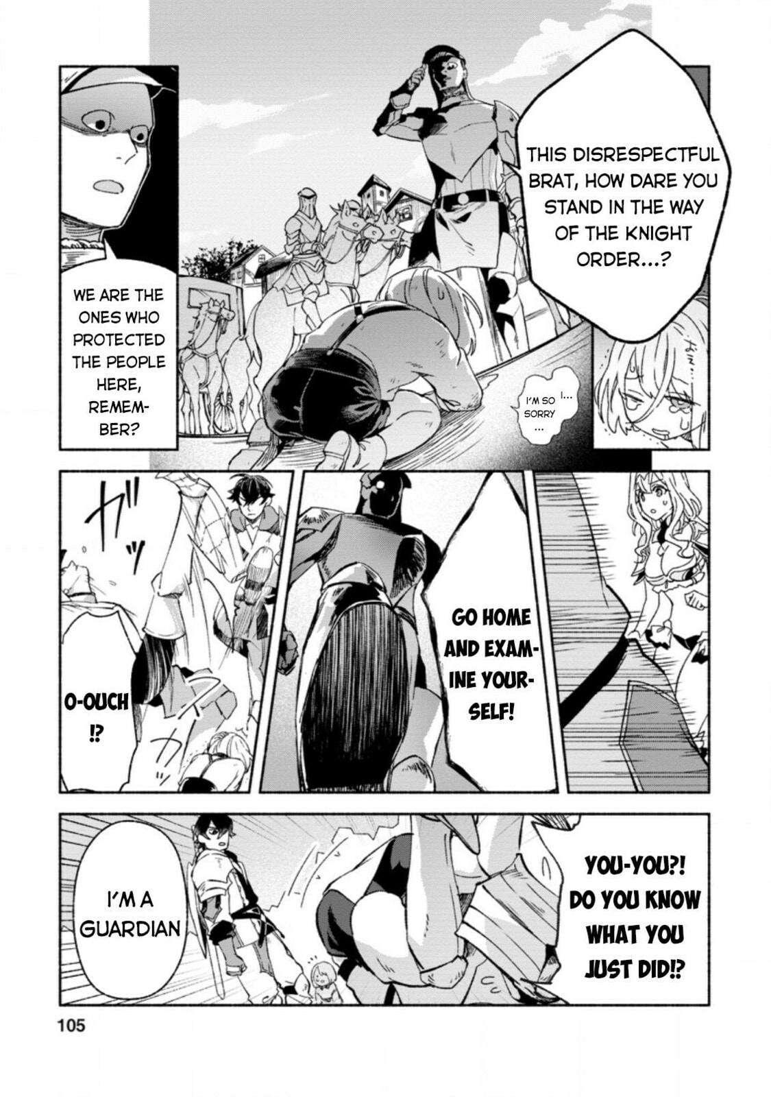 Sono Monban, Saikyou Nitsuki: Tsuihou Sareta Bougyo Ryoku 9999 no Senshi, Outo no Monban Toshite Musou Suru – Chapter 9 page 7