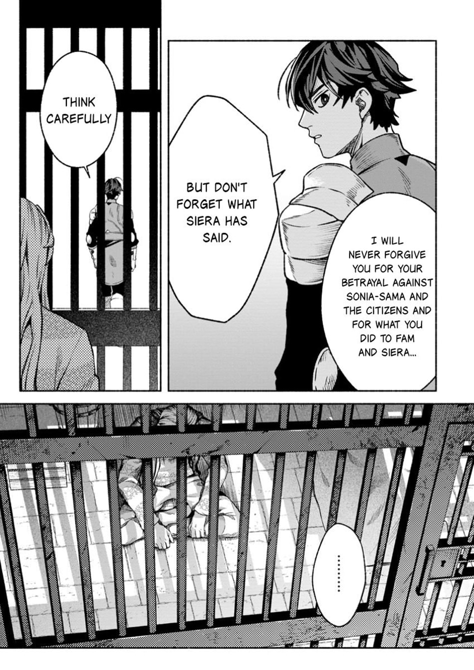 Sono Monban, Saikyou Nitsuki: Tsuihou Sareta Bougyo Ryoku 9999 no Senshi, Outo no Monban Toshite Musou Suru – Chapter 35 page 25