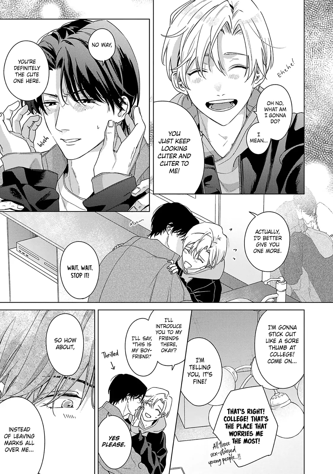Romance Is Over the Door. – Chapter 5 page 36