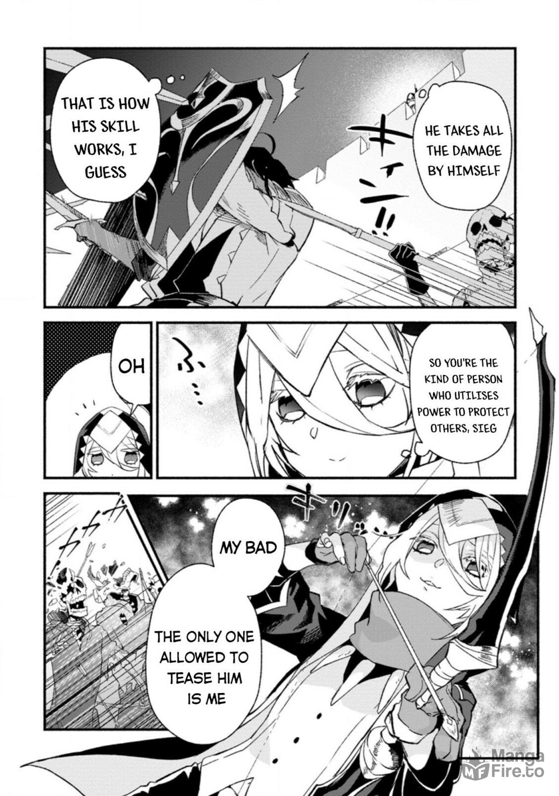 Sono Monban, Saikyou Nitsuki: Tsuihou Sareta Bougyo Ryoku 9999 no Senshi, Outo no Monban Toshite Musou Suru – Chapter 6 page 11
