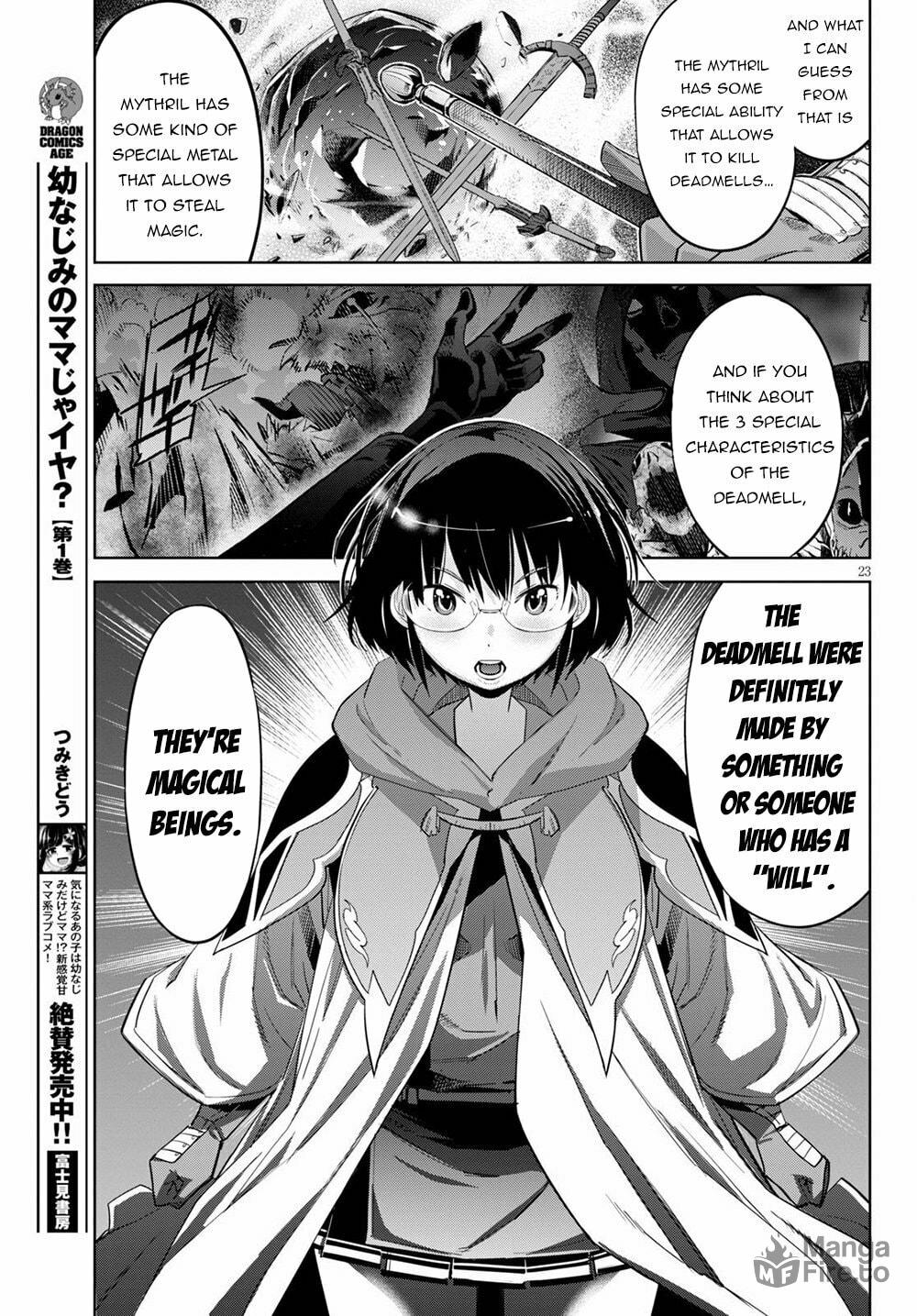 Disadvantage of a Wise One page 26