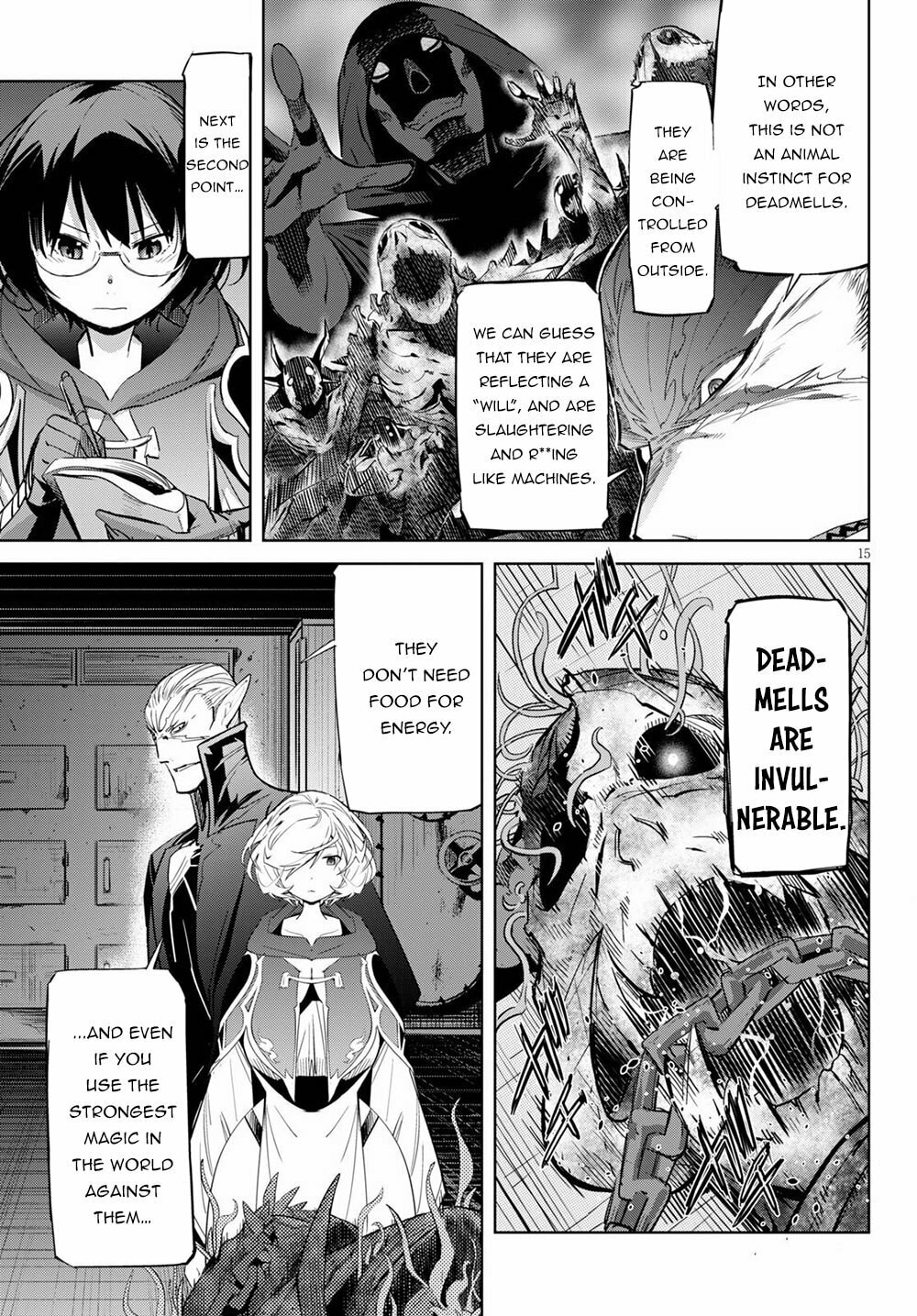 Disadvantage of a Wise One page 18