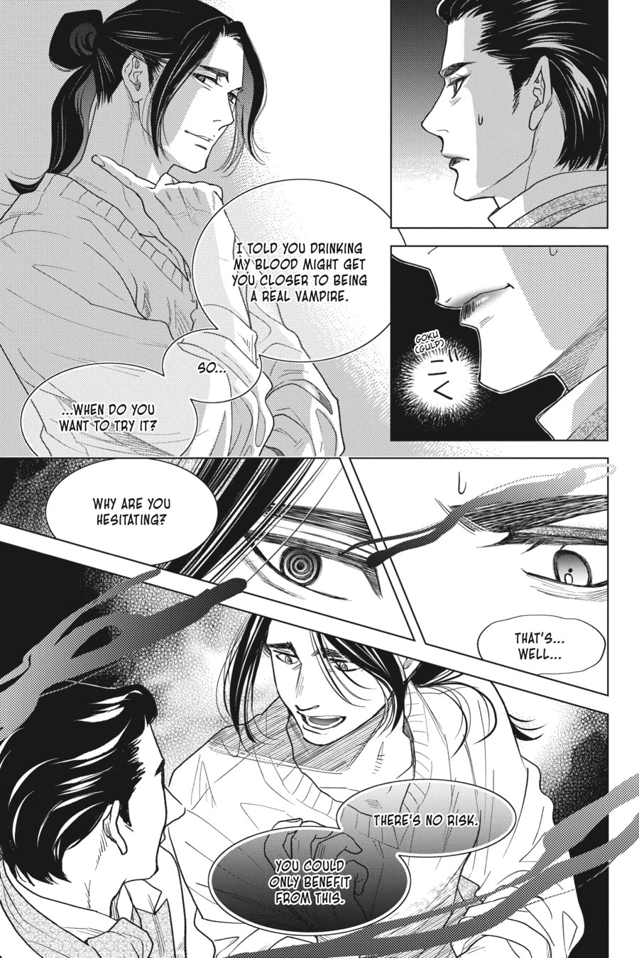 A NIGHTTIME GRAVEYARD, A GHOST APPEARS page 40
