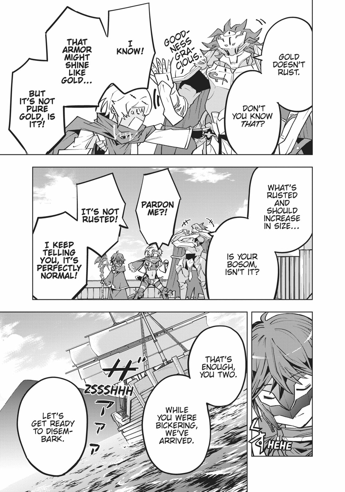 DISEMBARKING page 16
