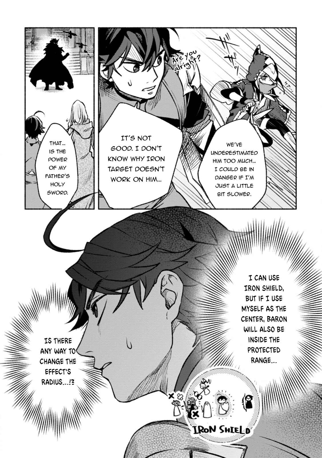 Sono Monban, Saikyou Nitsuki: Tsuihou Sareta Bougyo Ryoku 9999 no Senshi, Outo no Monban Toshite Musou Suru – Chapter 31 page 13