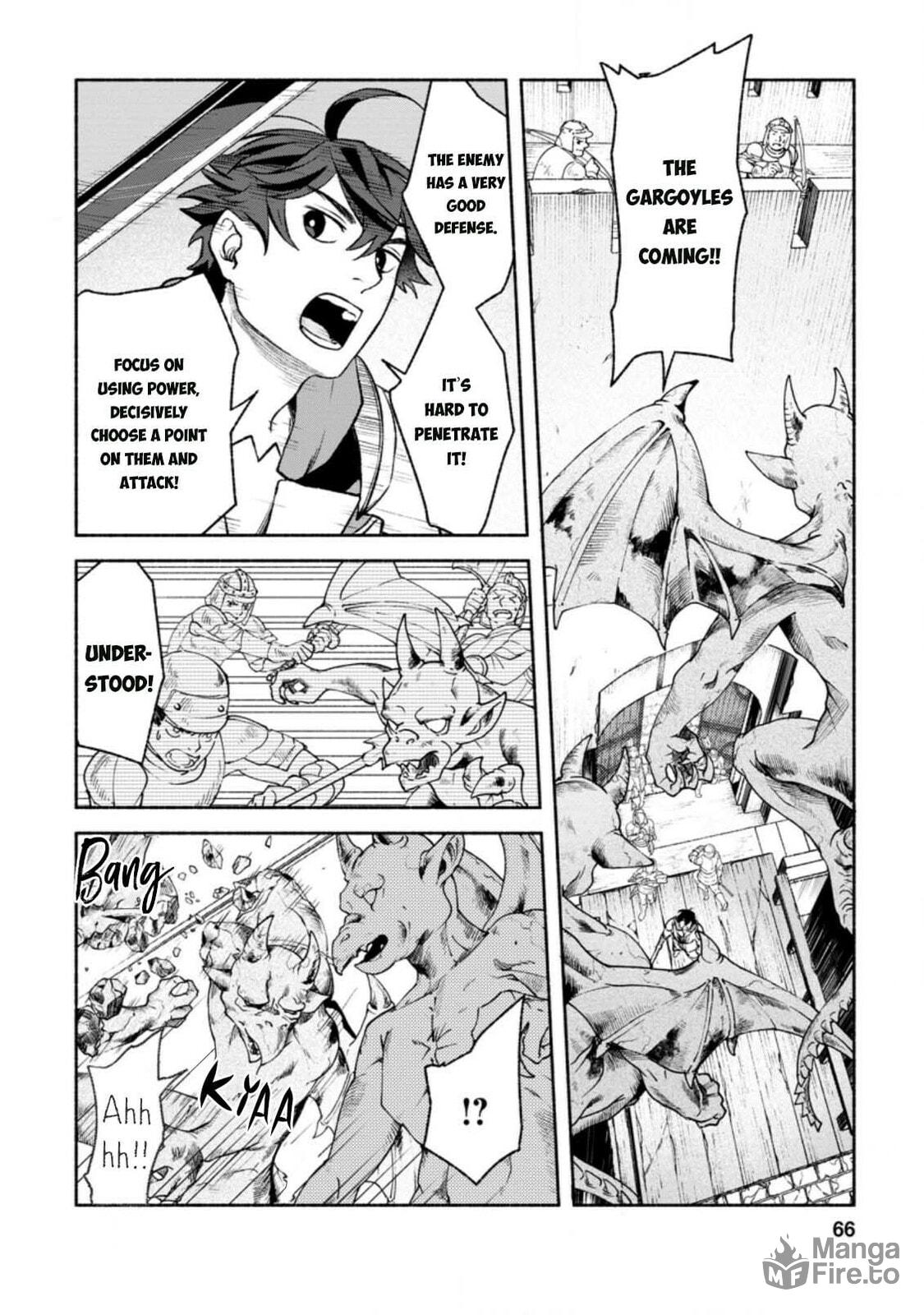 Sono Monban, Saikyou Nitsuki: Tsuihou Sareta Bougyo Ryoku 9999 no Senshi, Outo no Monban Toshite Musou Suru – Chapter 13 page 2