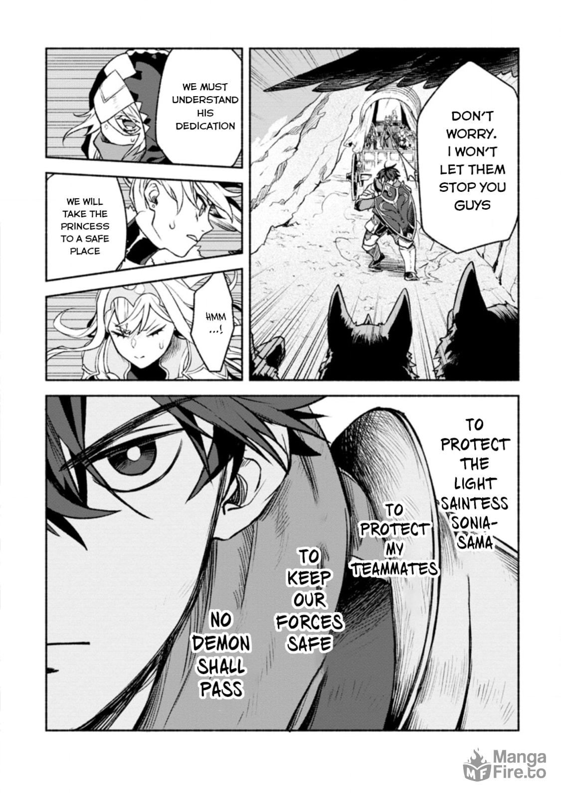 Sono Monban, Saikyou Nitsuki: Tsuihou Sareta Bougyo Ryoku 9999 no Senshi, Outo no Monban Toshite Musou Suru – Chapter 16 page 2