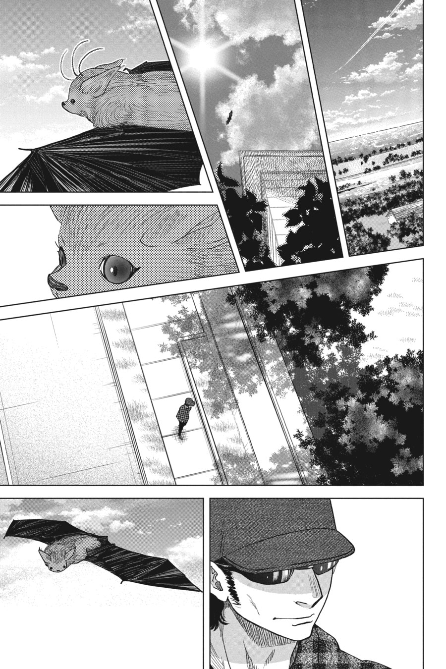 A NIGHTTIME GRAVEYARD, A GHOST APPEARS page 6
