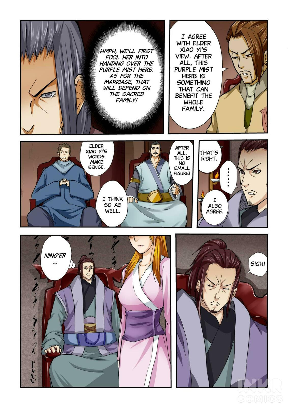 The Whereabouts of the Purple Mist Herb page 3