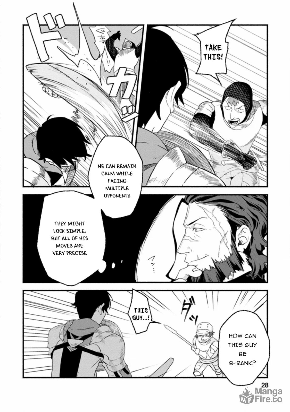 Sono Monban, Saikyou Nitsuki: Tsuihou Sareta Bougyo Ryoku 9999 no Senshi, Outo no Monban Toshite Musou Suru – Chapter 1 page 26