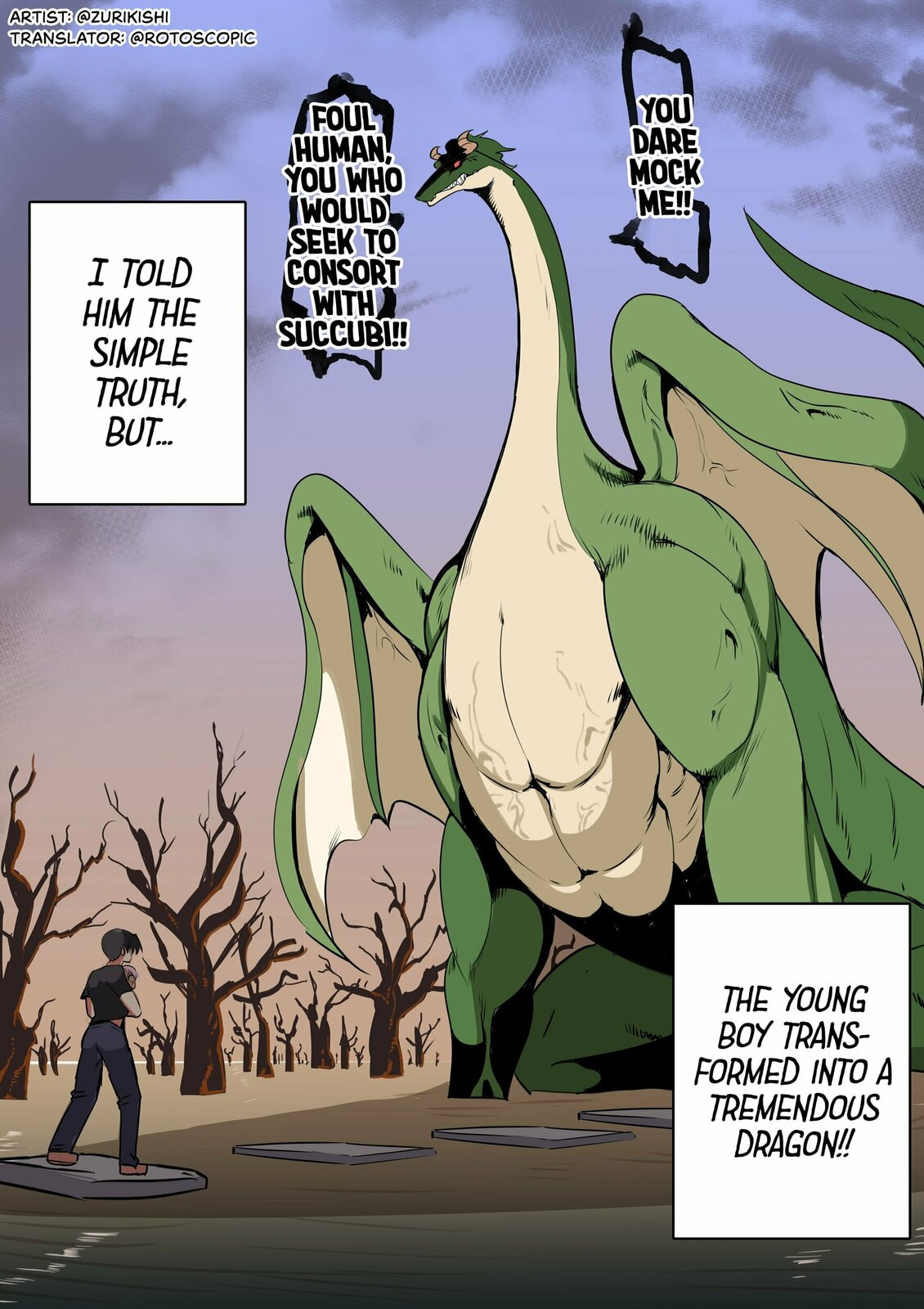 Half Succubus wo Hirotta – Chapter 33 page 0