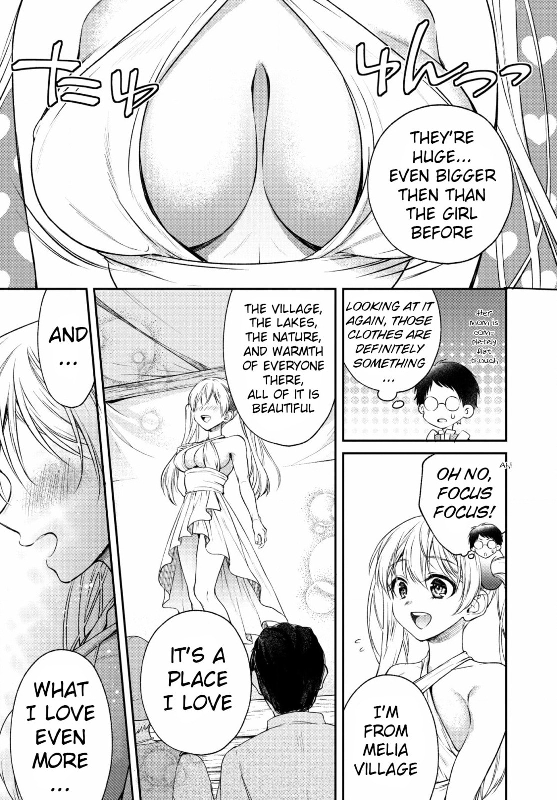 Trouble!? A Paradise Of Beauties page 12