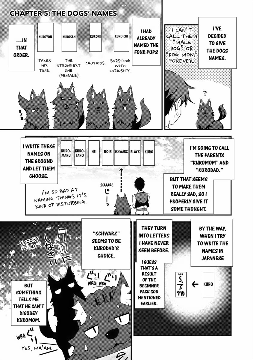 THE DOGS' NAMES page 0