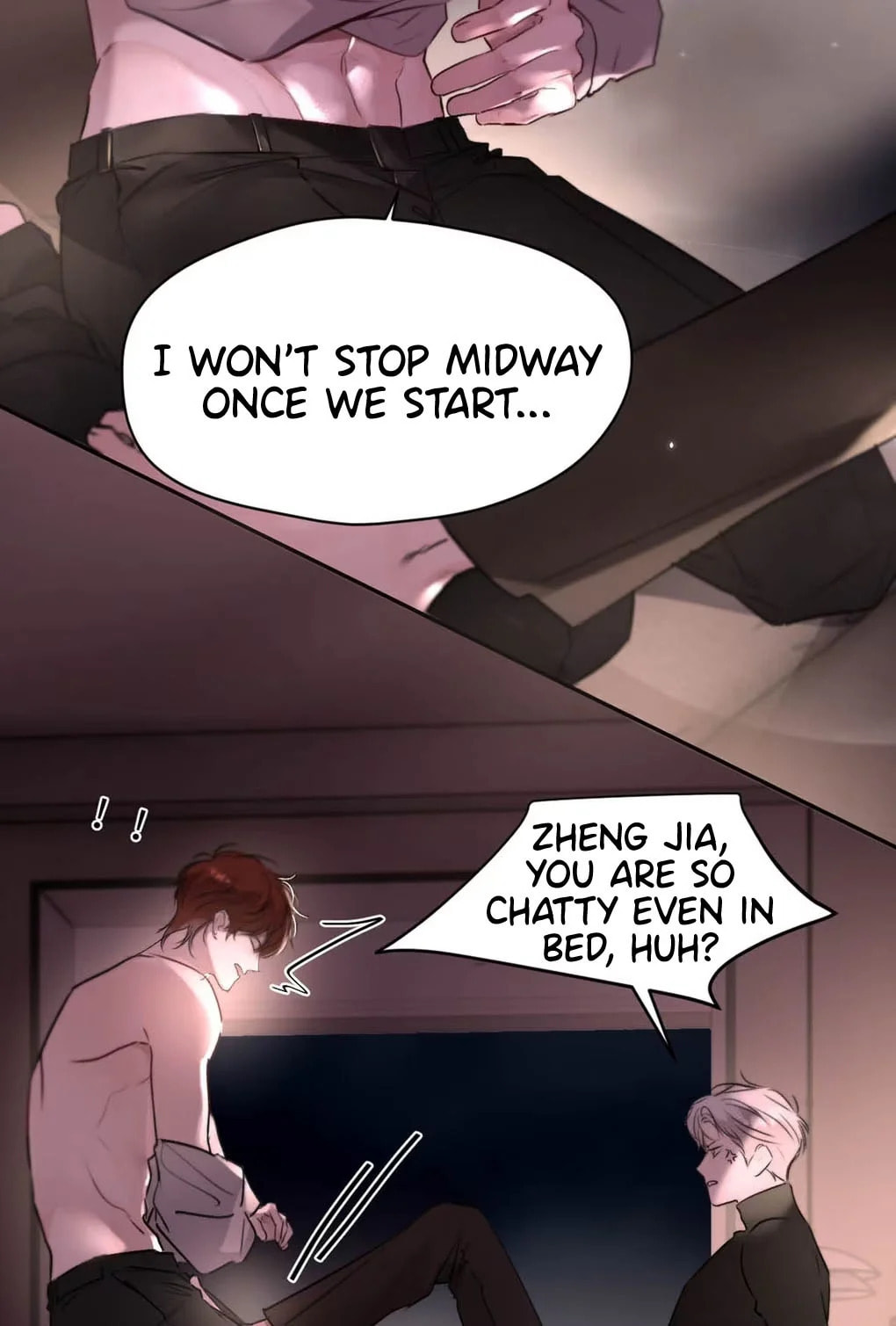 Who would’ve thought that you’d be into this. page 58