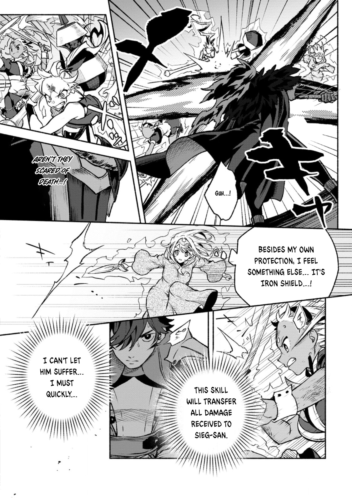 Sono Monban, Saikyou Nitsuki: Tsuihou Sareta Bougyo Ryoku 9999 no Senshi, Outo no Monban Toshite Musou Suru – Chapter 31 page 18
