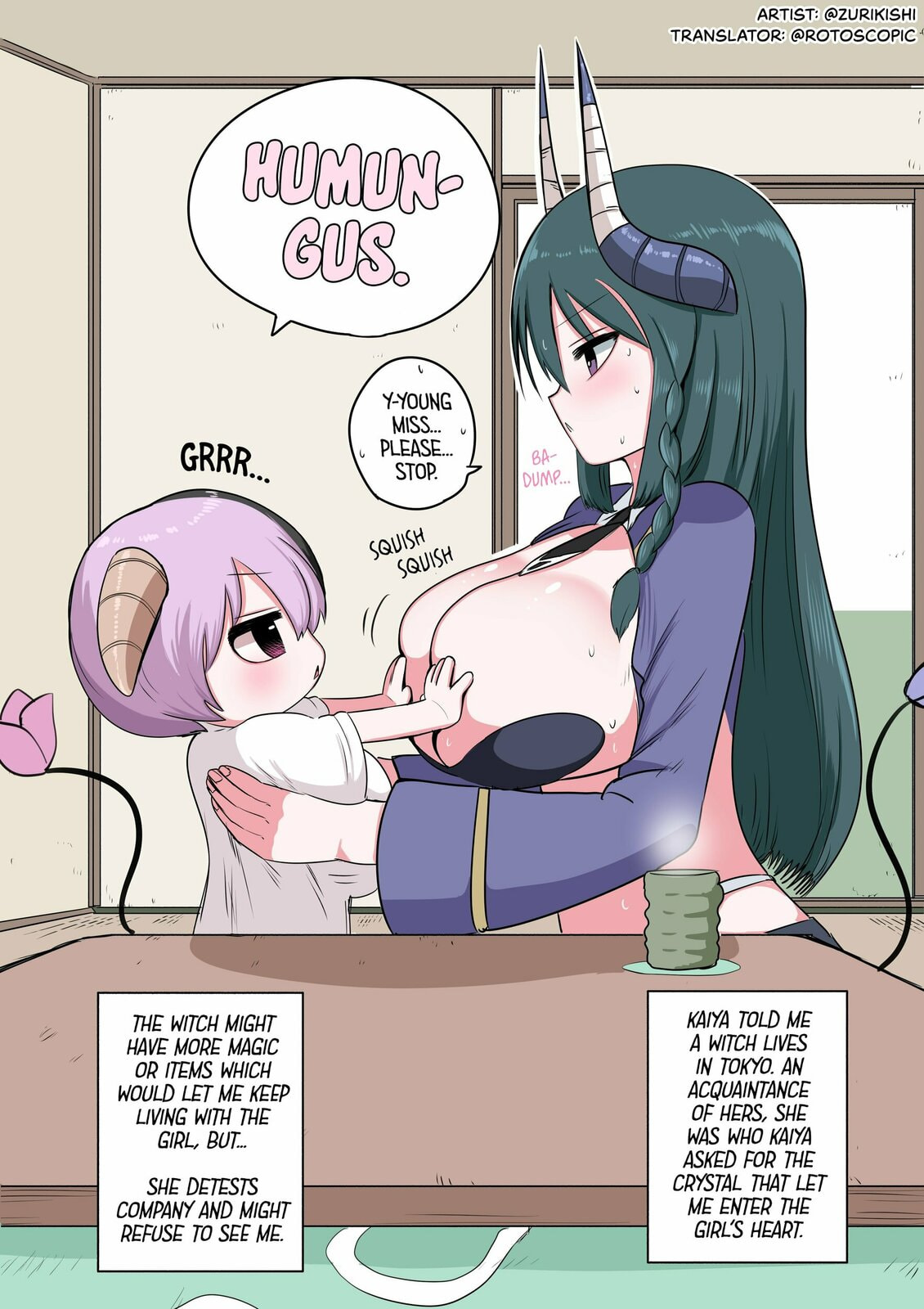 Half Succubus wo Hirotta – Chapter 28 page 0