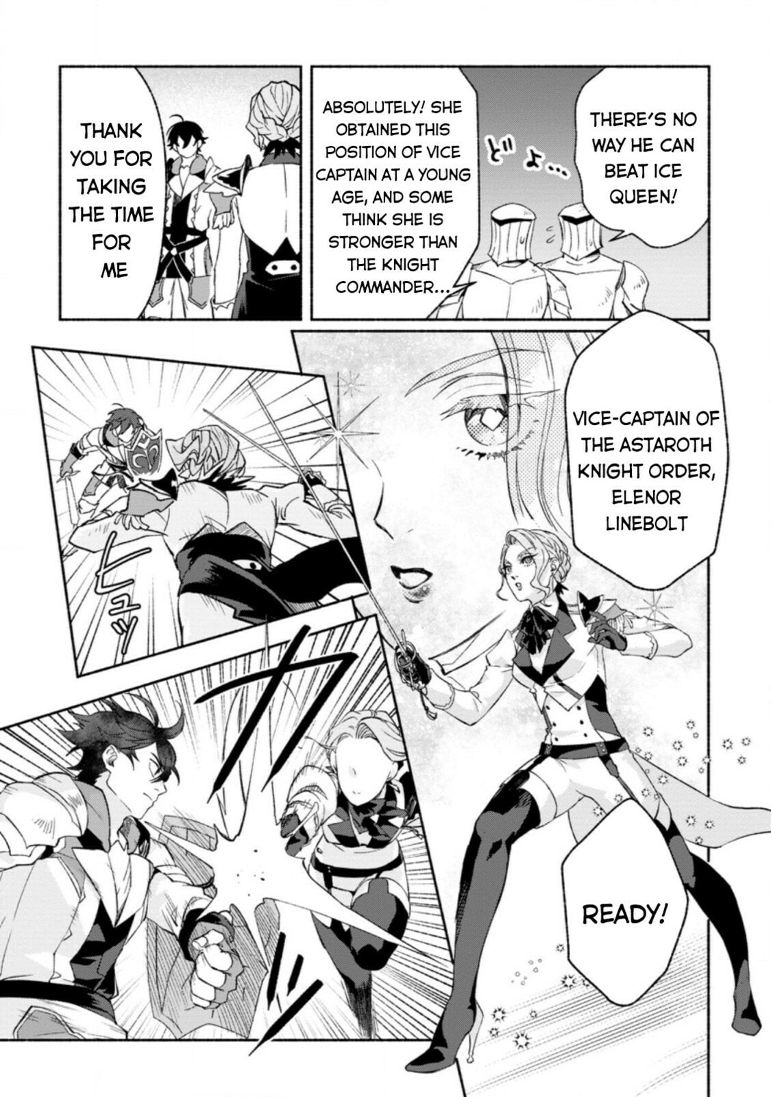 Sono Monban, Saikyou Nitsuki: Tsuihou Sareta Bougyo Ryoku 9999 no Senshi, Outo no Monban Toshite Musou Suru – Chapter 9 page 15