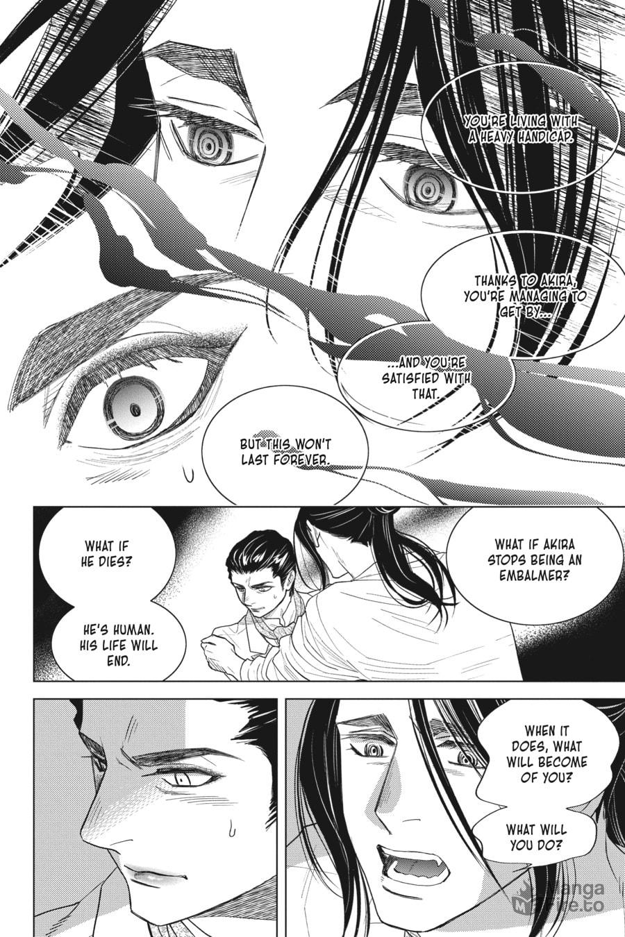 A NIGHTTIME GRAVEYARD, A GHOST APPEARS page 41