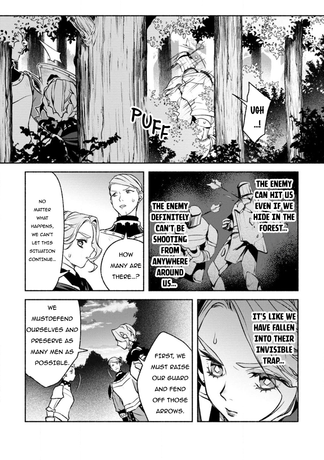 Sono Monban, Saikyou Nitsuki: Tsuihou Sareta Bougyo Ryoku 9999 no Senshi, Outo no Monban Toshite Musou Suru – Chapter 24 page 7
