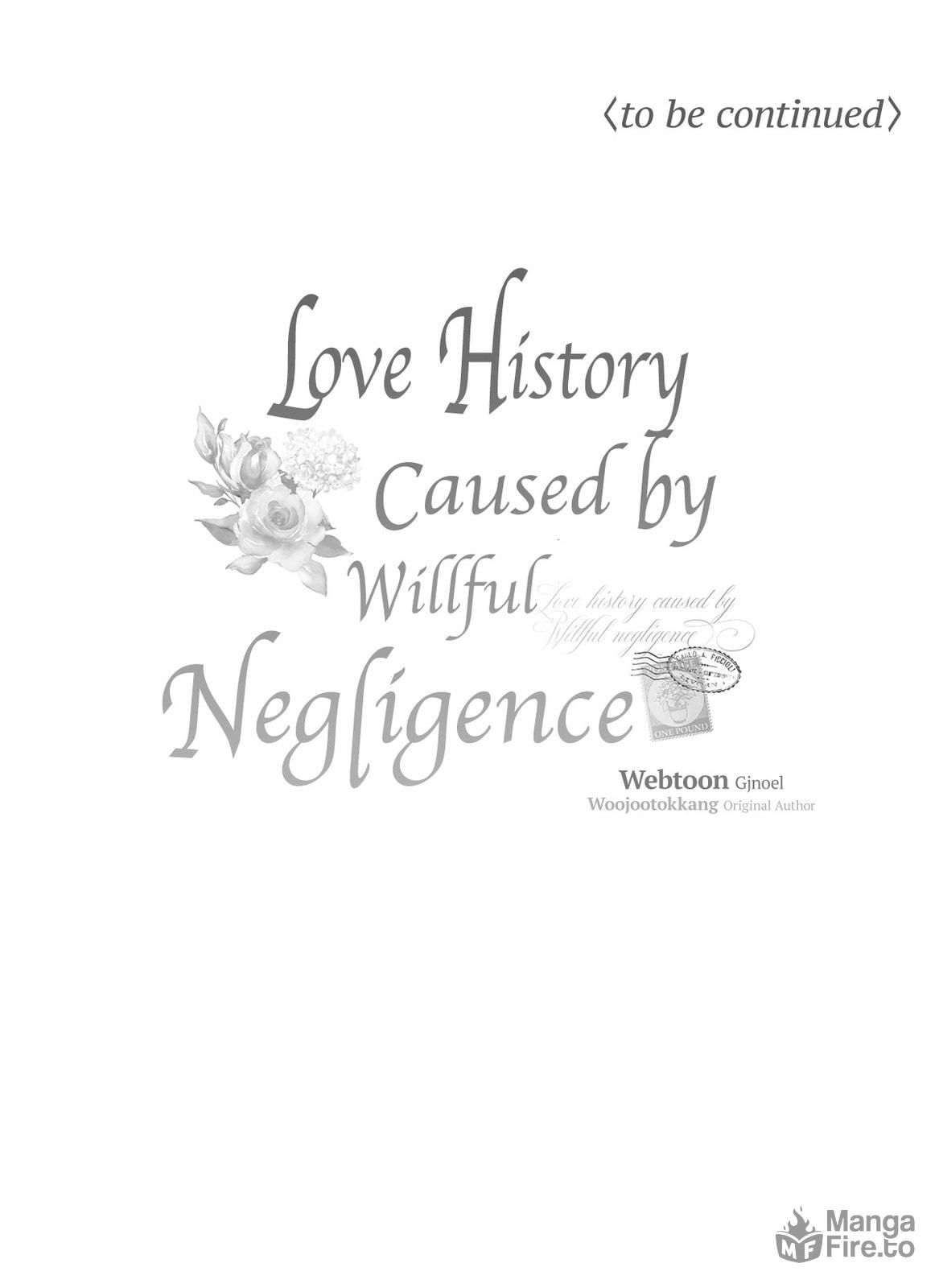 Love History Caused by Willful Negligence – Chapter 29 page 77