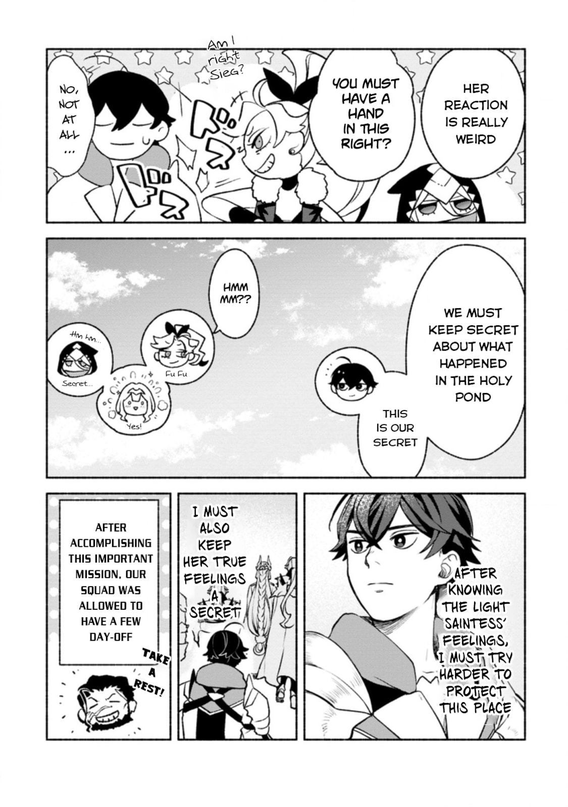 Sono Monban, Saikyou Nitsuki: Tsuihou Sareta Bougyo Ryoku 9999 no Senshi, Outo no Monban Toshite Musou Suru – Chapter 17 page 12