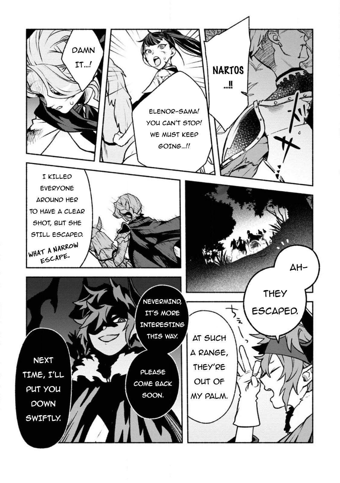 Sono Monban, Saikyou Nitsuki: Tsuihou Sareta Bougyo Ryoku 9999 no Senshi, Outo no Monban Toshite Musou Suru – Chapter 24 page 13