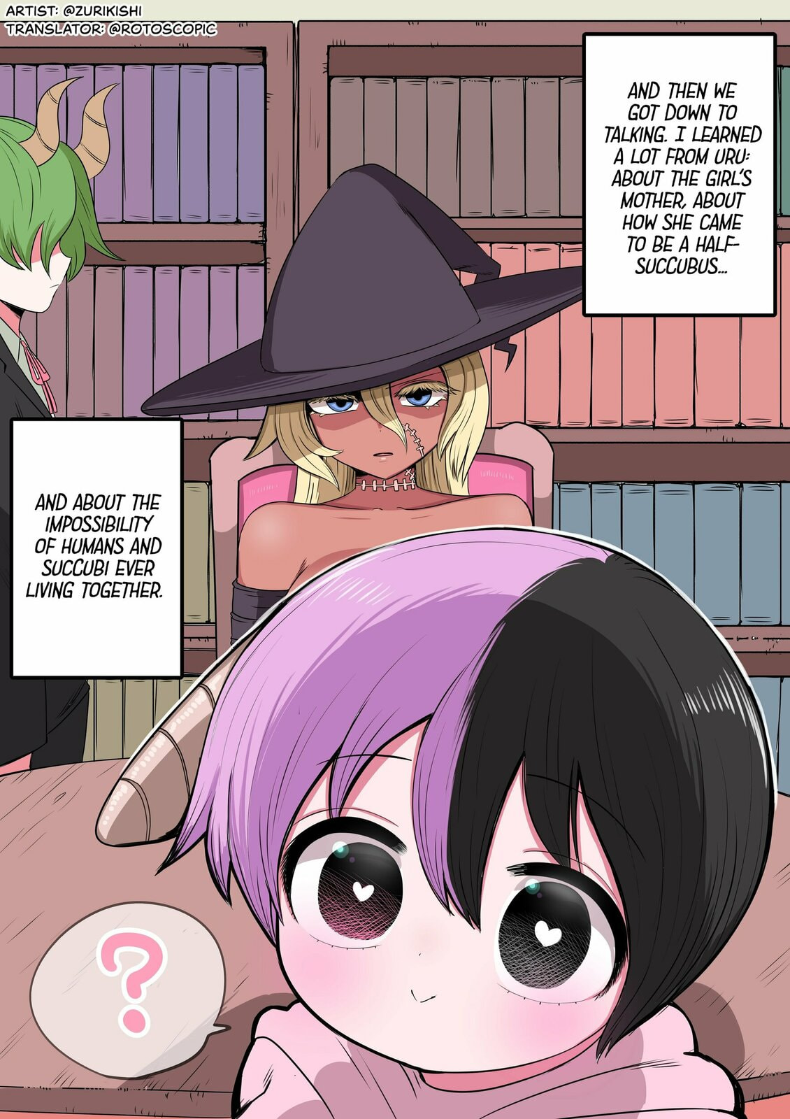 Half Succubus wo Hirotta – Chapter 39 page 0