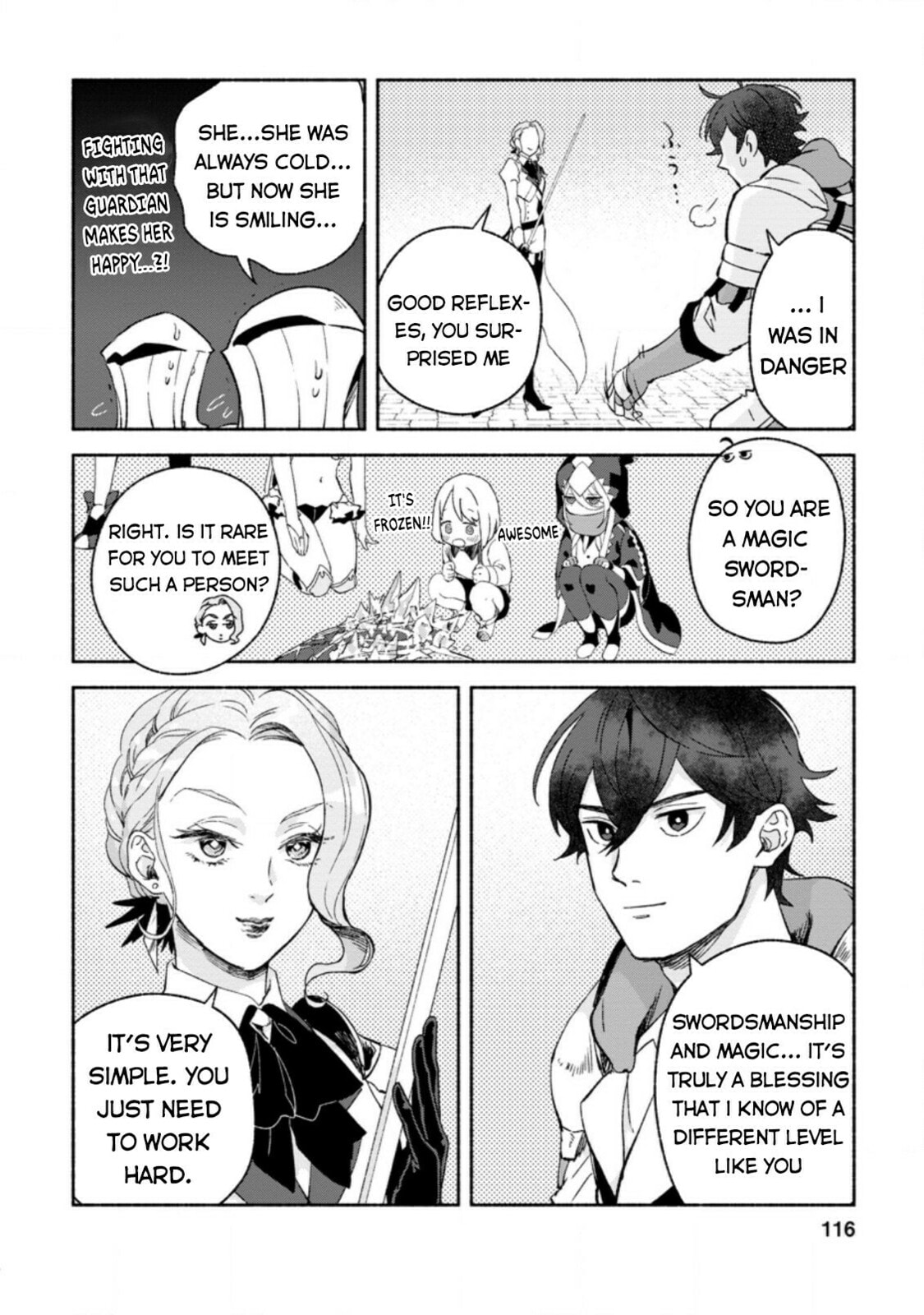 Sono Monban, Saikyou Nitsuki: Tsuihou Sareta Bougyo Ryoku 9999 no Senshi, Outo no Monban Toshite Musou Suru – Chapter 9 page 18