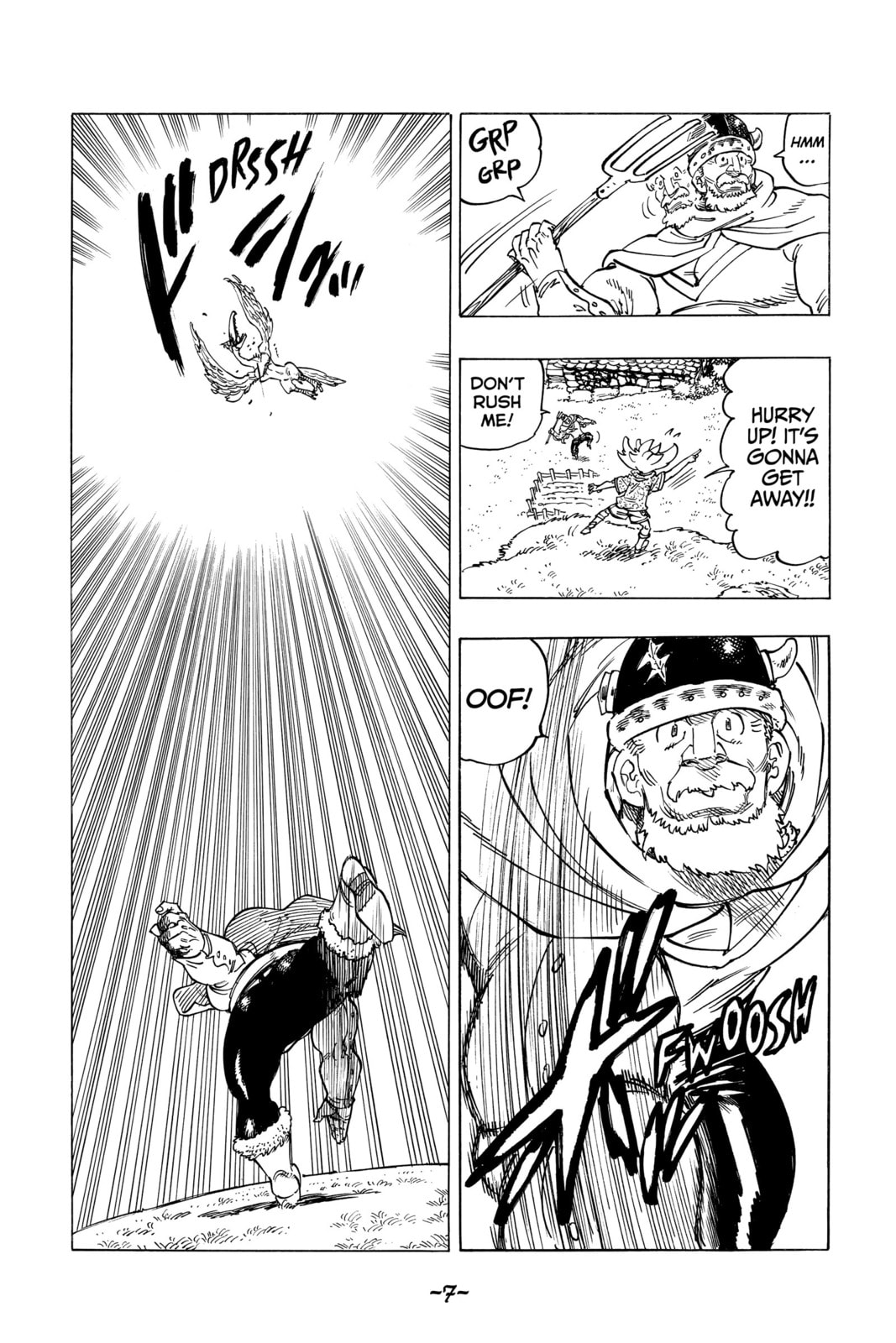 The Boy's Departure page 3