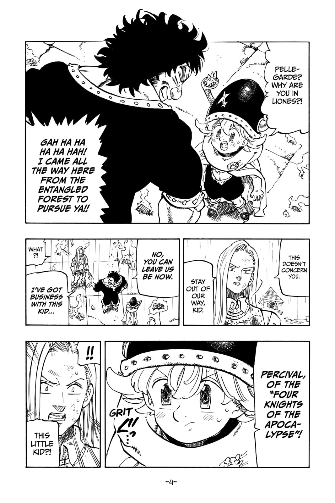 Liones in Flames page 1