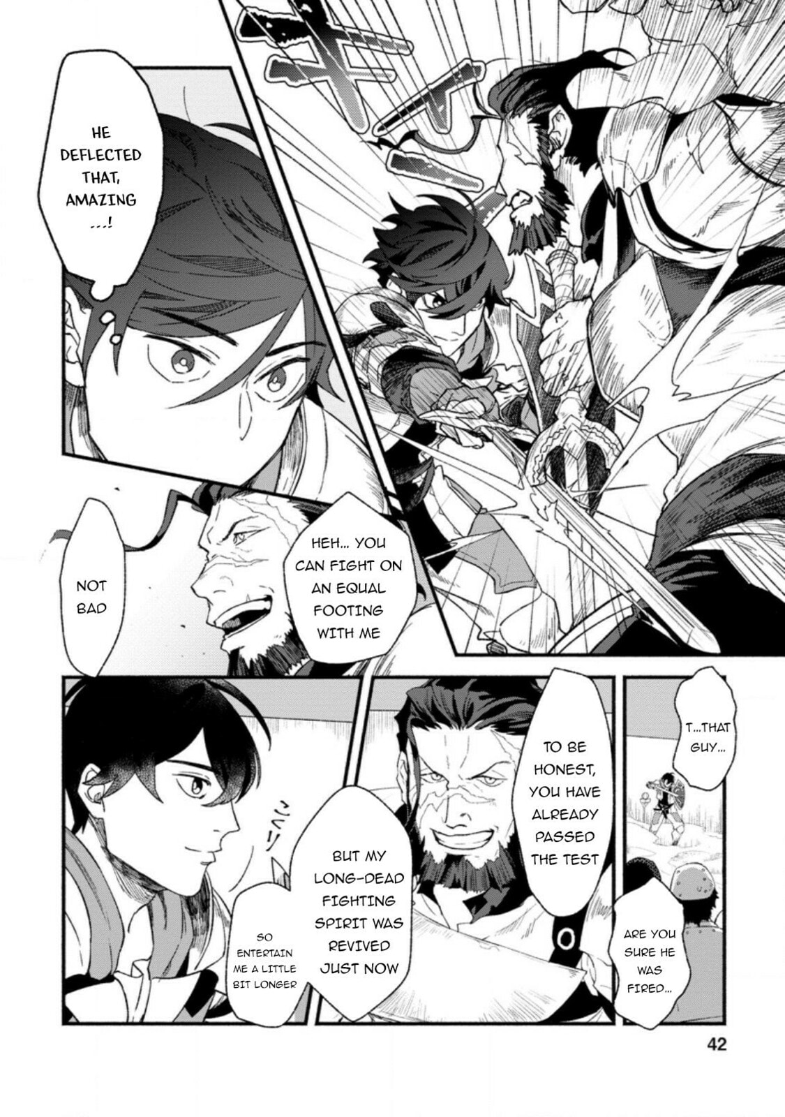 Sono Monban, Saikyou Nitsuki: Tsuihou Sareta Bougyo Ryoku 9999 no Senshi, Outo no Monban Toshite Musou Suru – Chapter 2 page 10