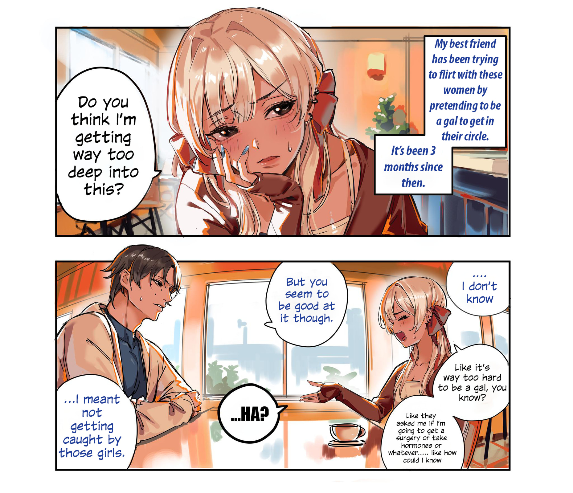 A Stripeless Tiger Is Now A Gal! (Colored) – Chapter 2 page 0
