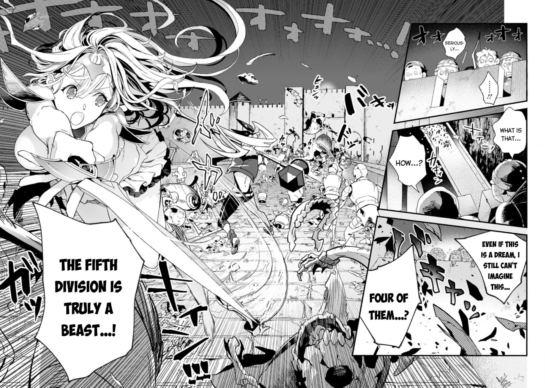 Sono Monban, Saikyou Nitsuki: Tsuihou Sareta Bougyo Ryoku 9999 no Senshi, Outo no Monban Toshite Musou Suru – Chapter 6 page 6