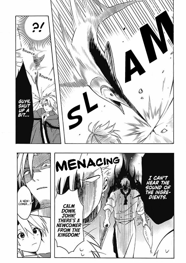The guide with glasses is too careless page 6