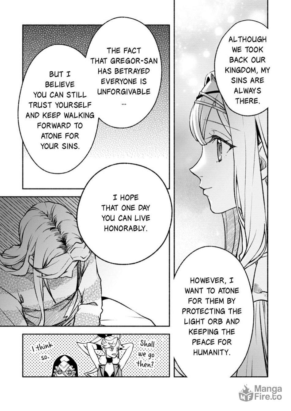 Sono Monban, Saikyou Nitsuki: Tsuihou Sareta Bougyo Ryoku 9999 no Senshi, Outo no Monban Toshite Musou Suru – Chapter 35 page 23