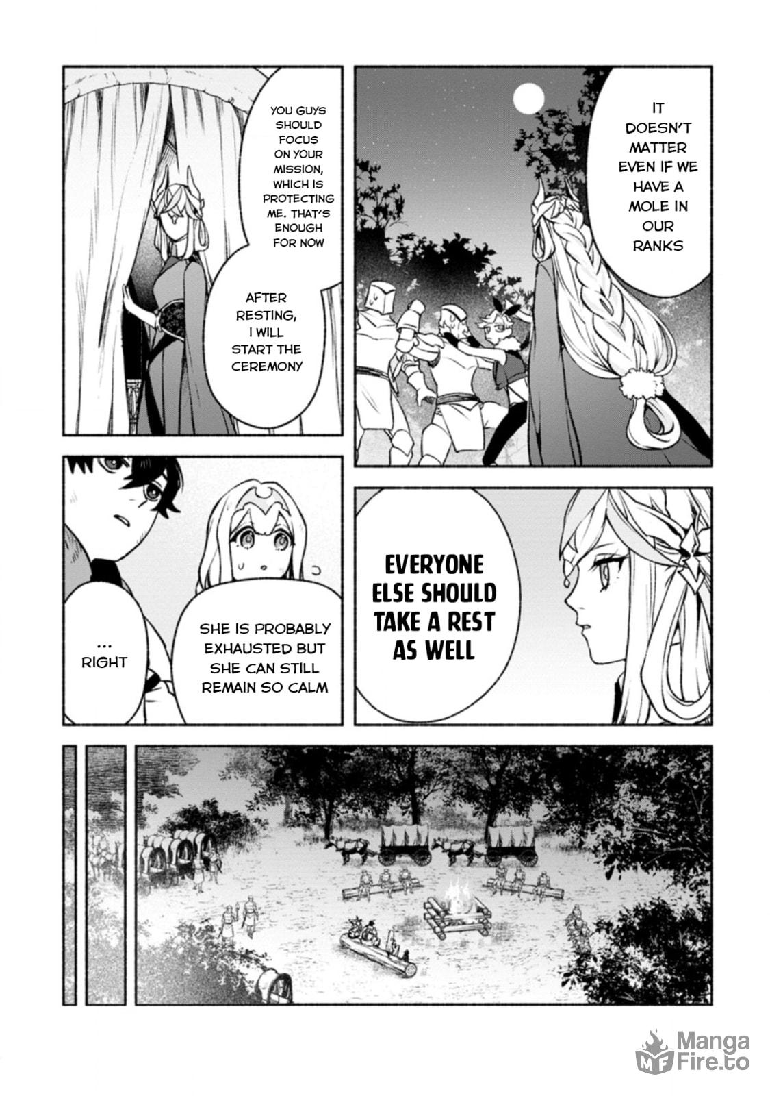 Sono Monban, Saikyou Nitsuki: Tsuihou Sareta Bougyo Ryoku 9999 no Senshi, Outo no Monban Toshite Musou Suru – Chapter 16 page 14