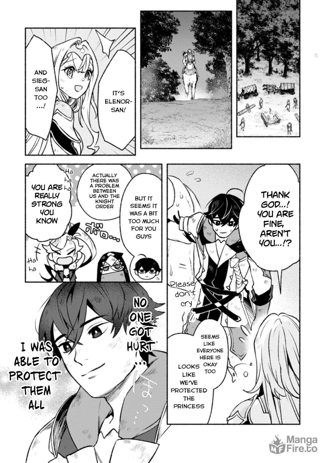 Sono Monban, Saikyou Nitsuki: Tsuihou Sareta Bougyo Ryoku 9999 no Senshi, Outo no Monban Toshite Musou Suru – Chapter 16 page 9