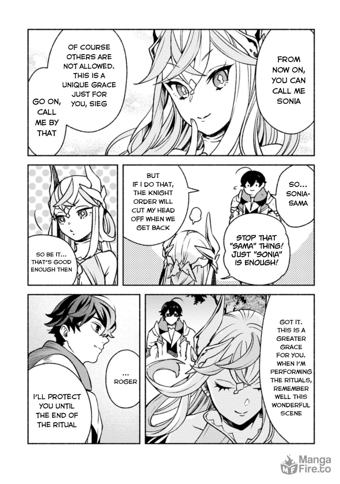 Sono Monban, Saikyou Nitsuki: Tsuihou Sareta Bougyo Ryoku 9999 no Senshi, Outo no Monban Toshite Musou Suru – Chapter 16 page 24