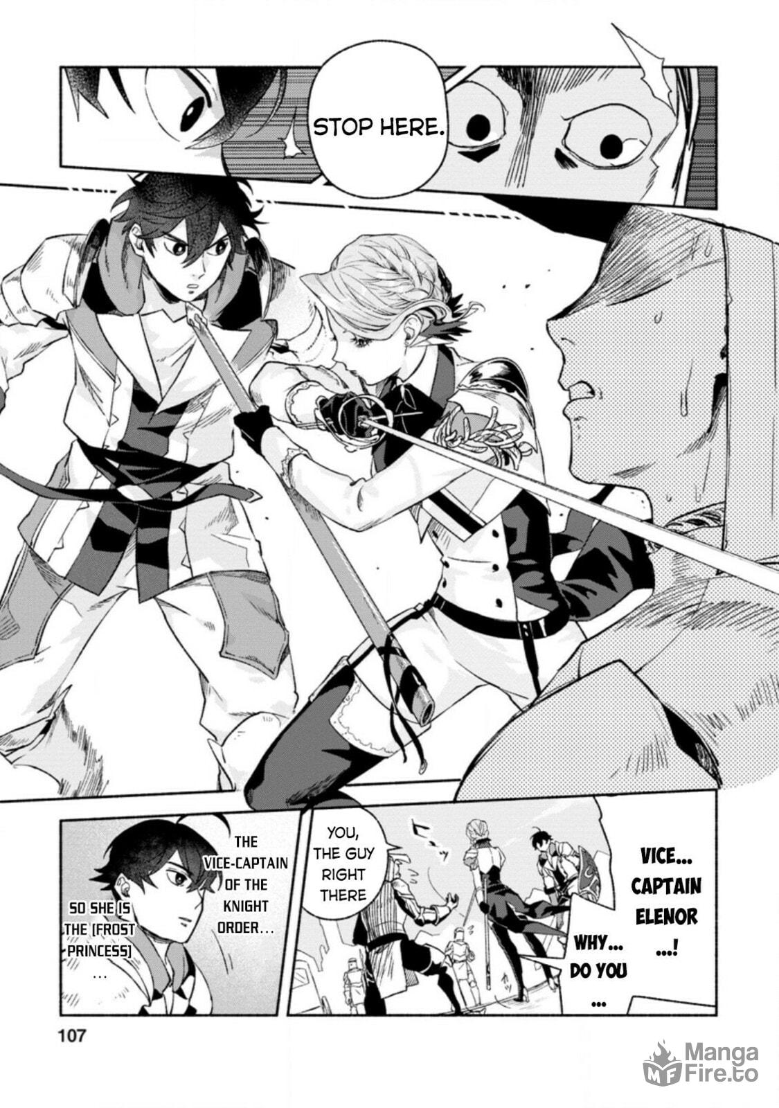 Sono Monban, Saikyou Nitsuki: Tsuihou Sareta Bougyo Ryoku 9999 no Senshi, Outo no Monban Toshite Musou Suru – Chapter 9 page 9