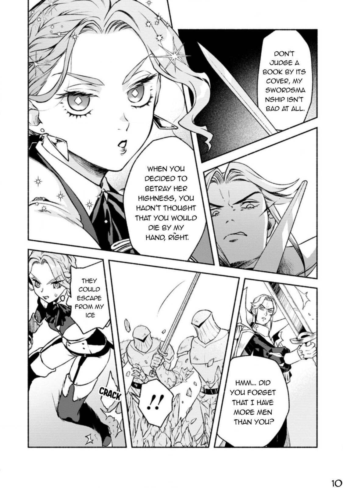 Sono Monban, Saikyou Nitsuki: Tsuihou Sareta Bougyo Ryoku 9999 no Senshi, Outo no Monban Toshite Musou Suru – Chapter 19 page 10