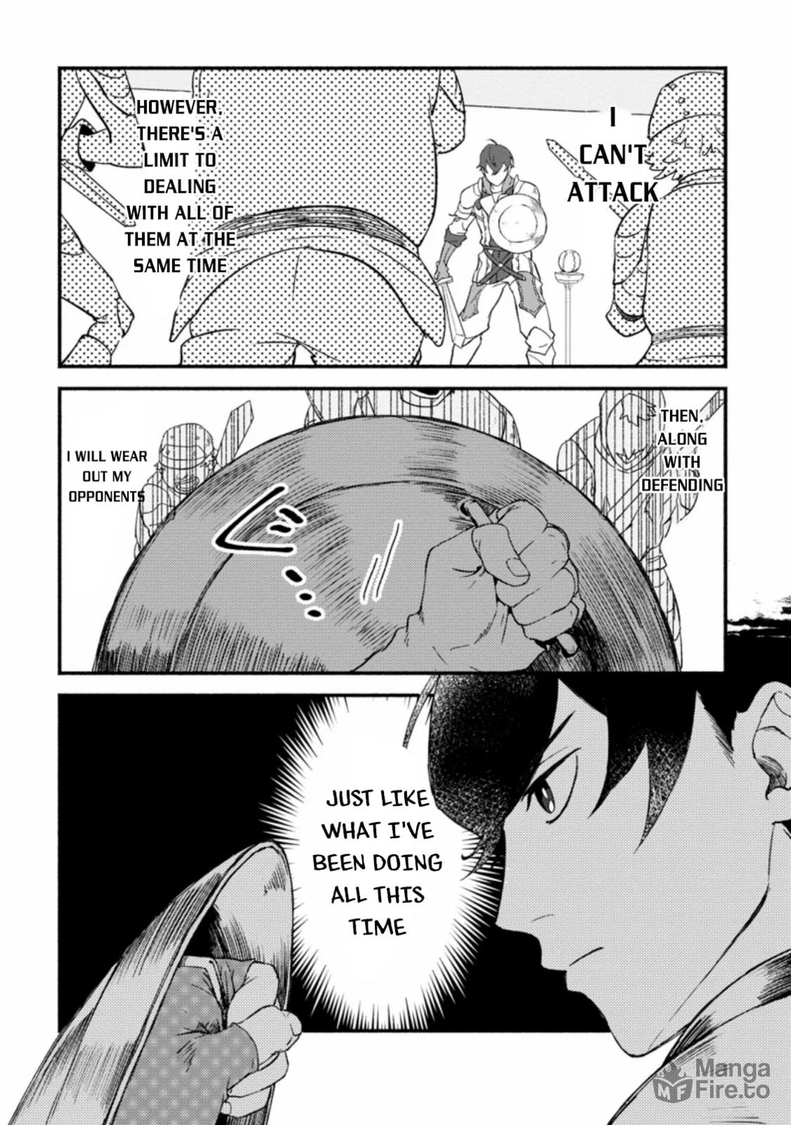 Sono Monban, Saikyou Nitsuki: Tsuihou Sareta Bougyo Ryoku 9999 no Senshi, Outo no Monban Toshite Musou Suru – Chapter 1 page 23