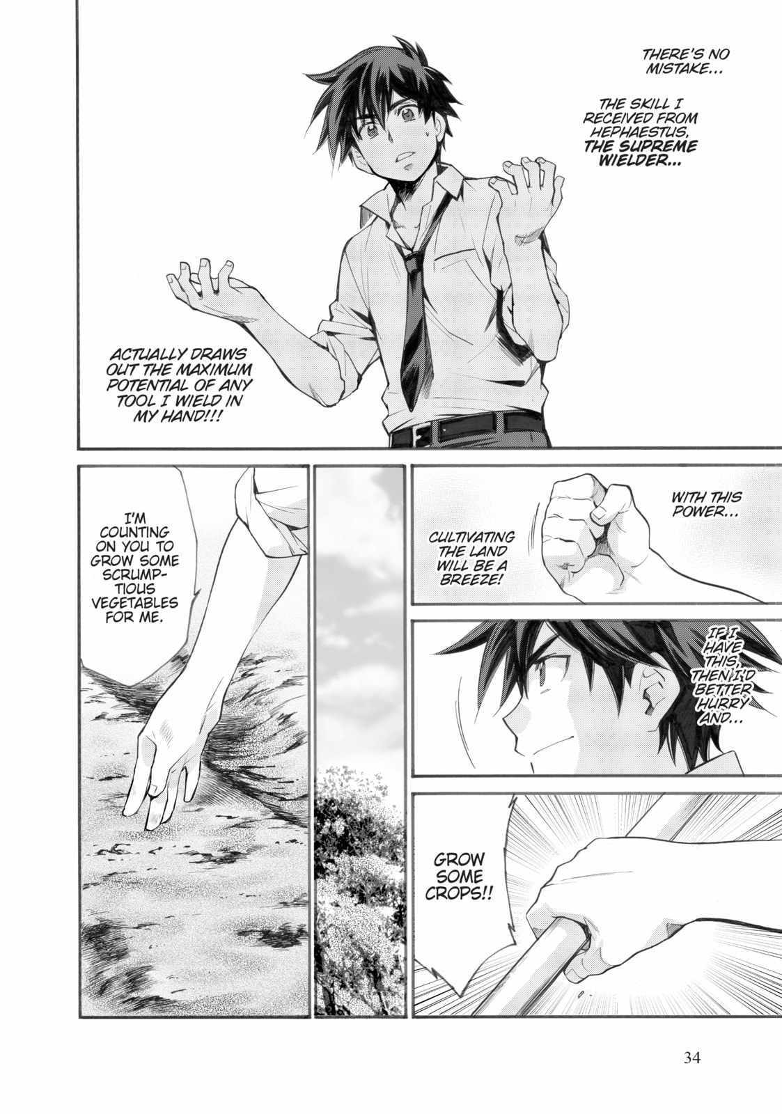 Let's Buy the Land and Cultivate It in a Different World – Chapter 1 page 30