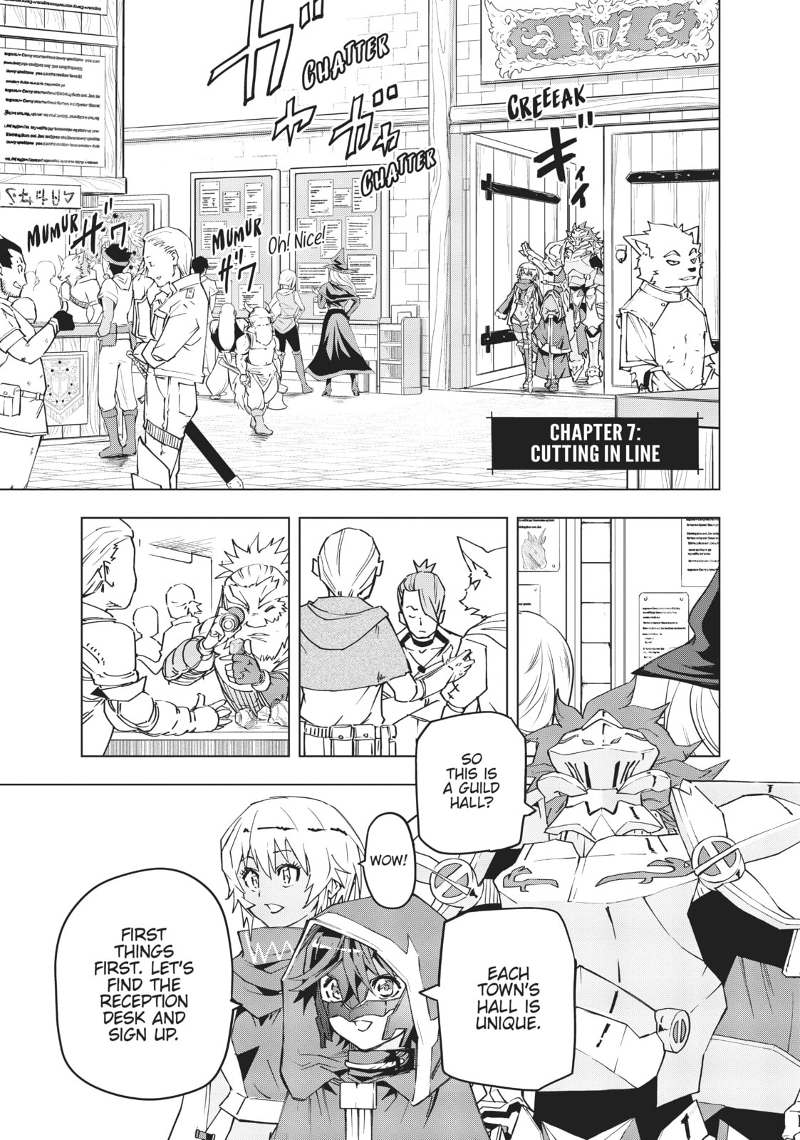 CUTTING IN LINE page 0