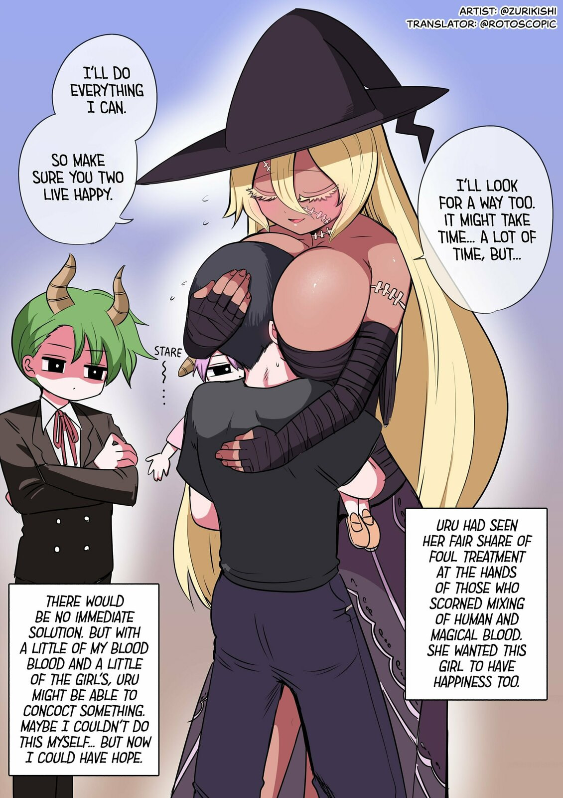 Half Succubus wo Hirotta – Chapter 41 page 0