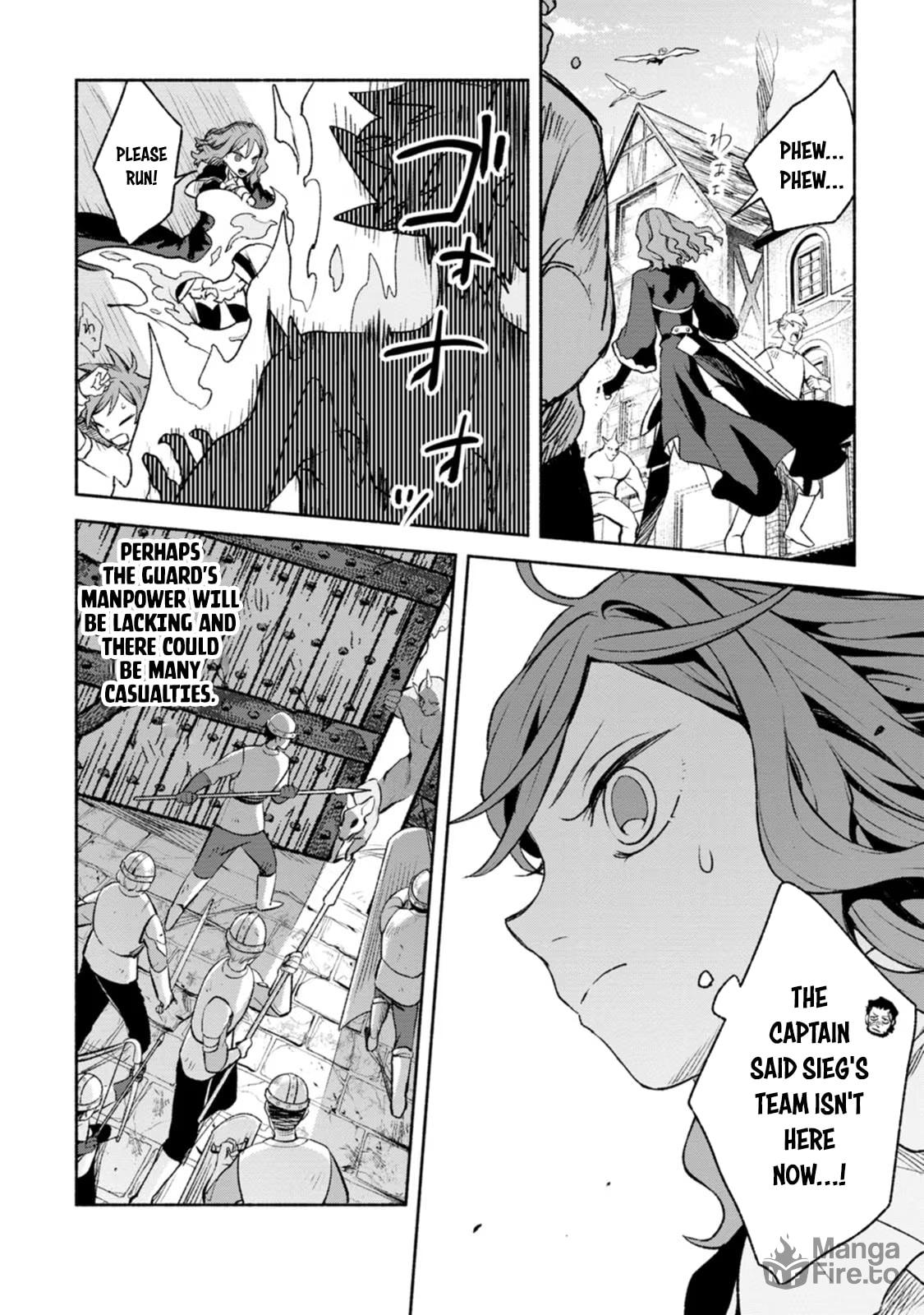 Sono Monban, Saikyou Nitsuki: Tsuihou Sareta Bougyo Ryoku 9999 no Senshi, Outo no Monban Toshite Musou Suru – Chapter 30 page 8
