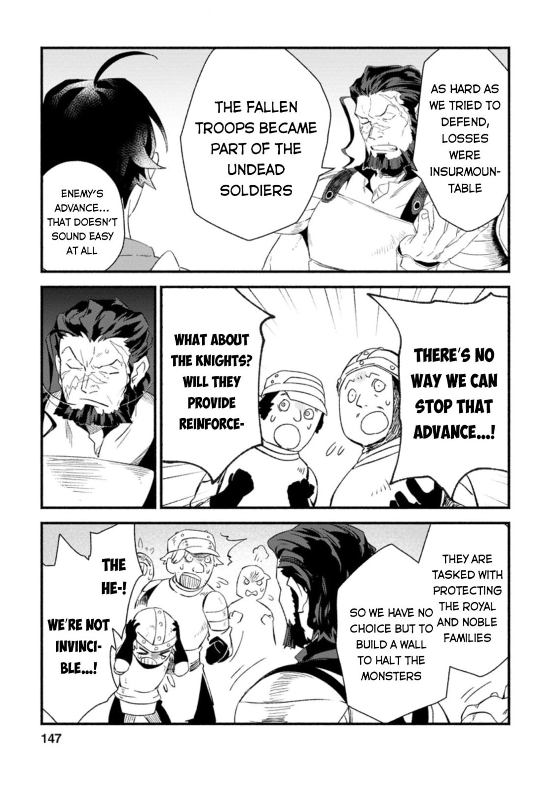 Sono Monban, Saikyou Nitsuki: Tsuihou Sareta Bougyo Ryoku 9999 no Senshi, Outo no Monban Toshite Musou Suru – Chapter 5 page 25